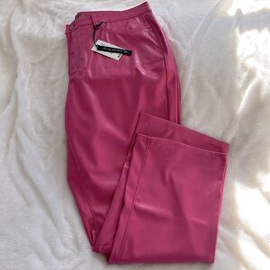 Judy Blue faux leather pink pants, size 20W